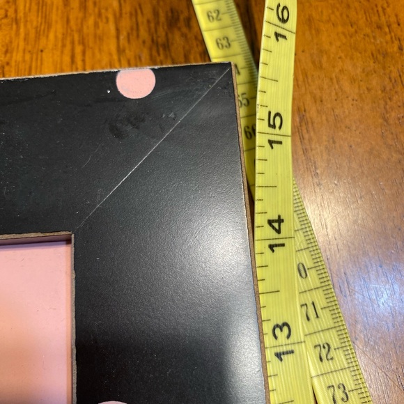 Pig corkboard polkadotted frame. Approx 16x16 - Picture 4 of 9